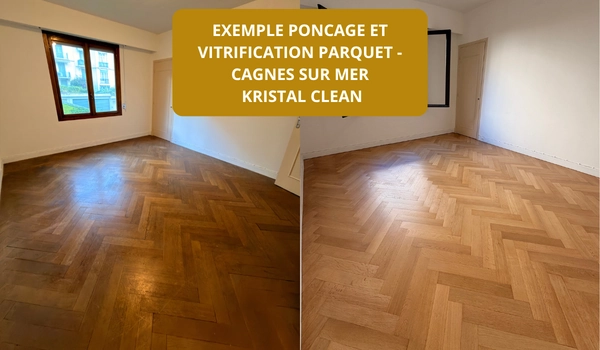 poncage et vitrification parquet CAGNES SUR MER